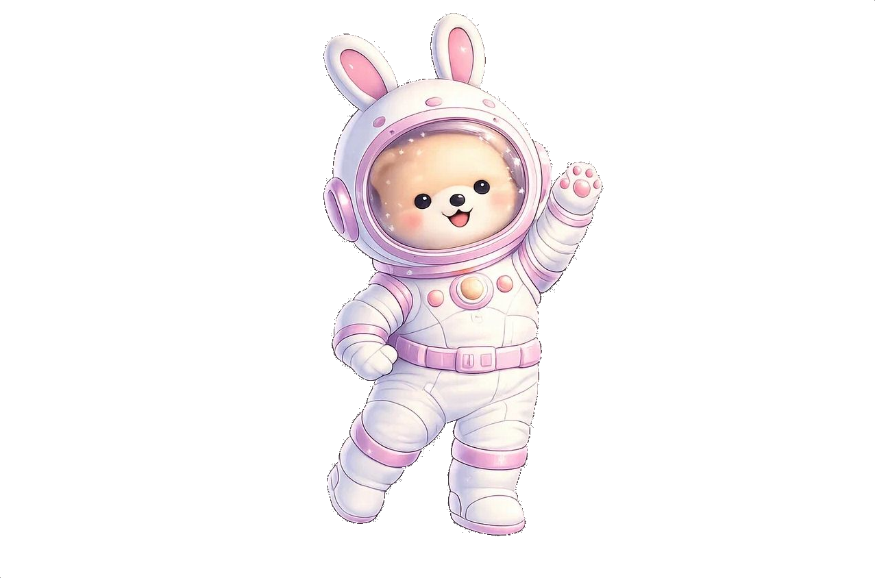 Зайчик-космонавт
